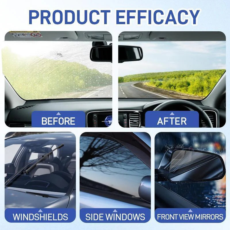Car Glass Polishing Compound Windshield Cleaner Glass Oil Film Remover