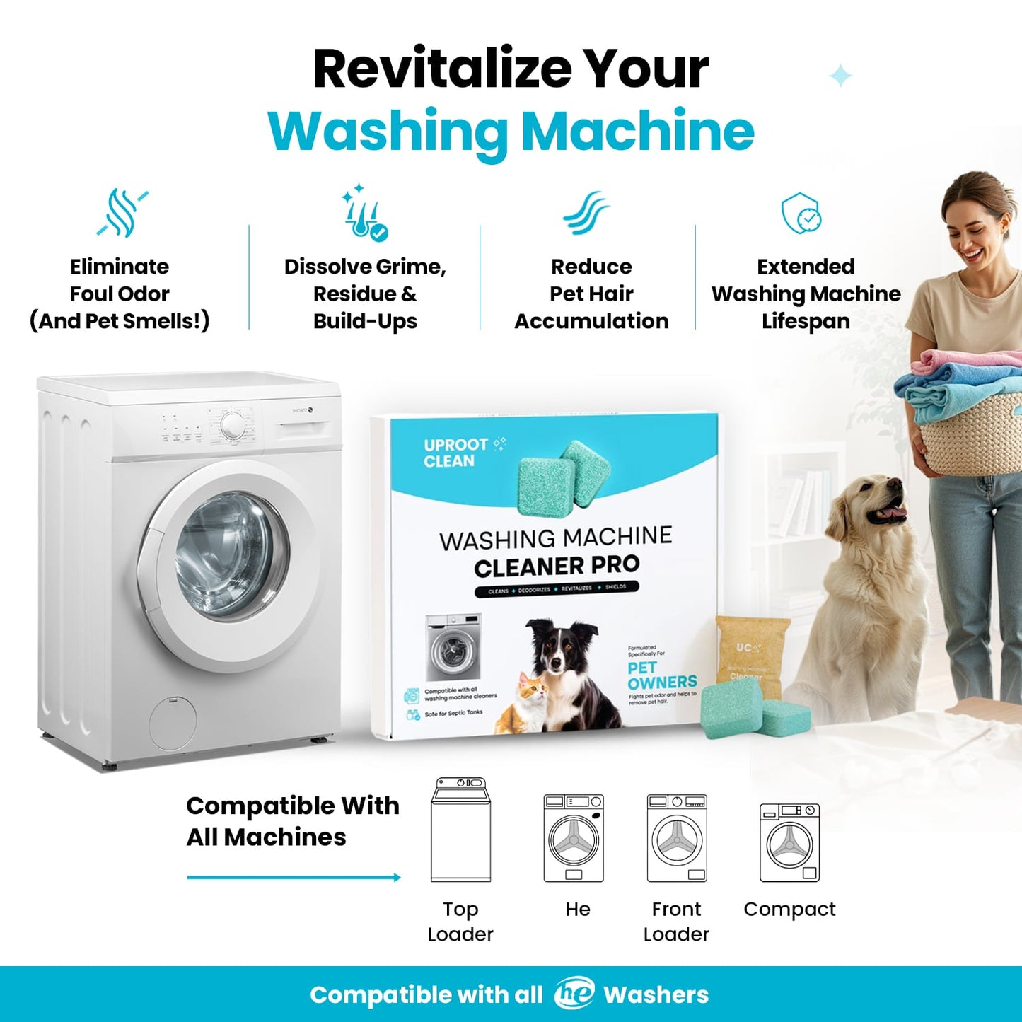 Uproot Washing Machine Cleaner Pro