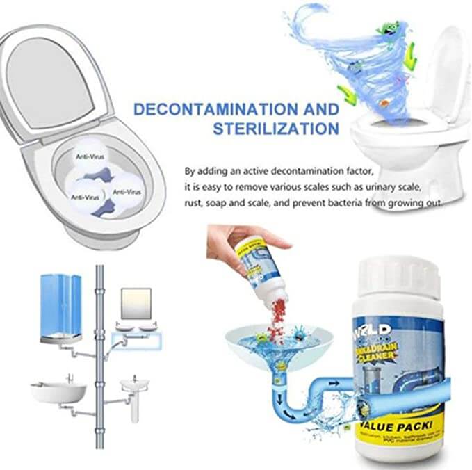 🔥LAST DAY HOT 60% OFF🔥 SINK & DRAIN CLEANER