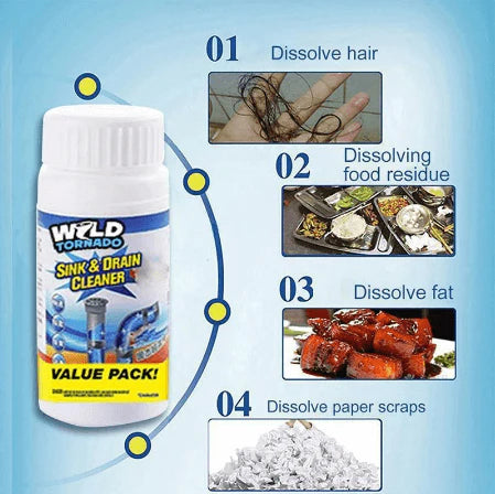 🔥LAST DAY HOT 60% OFF🔥 SINK & DRAIN CLEANER