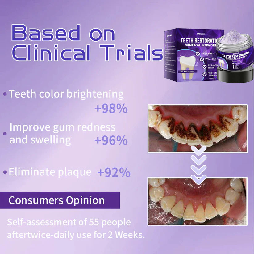 QIAWI™ Teeth Restoration Mineral Powder