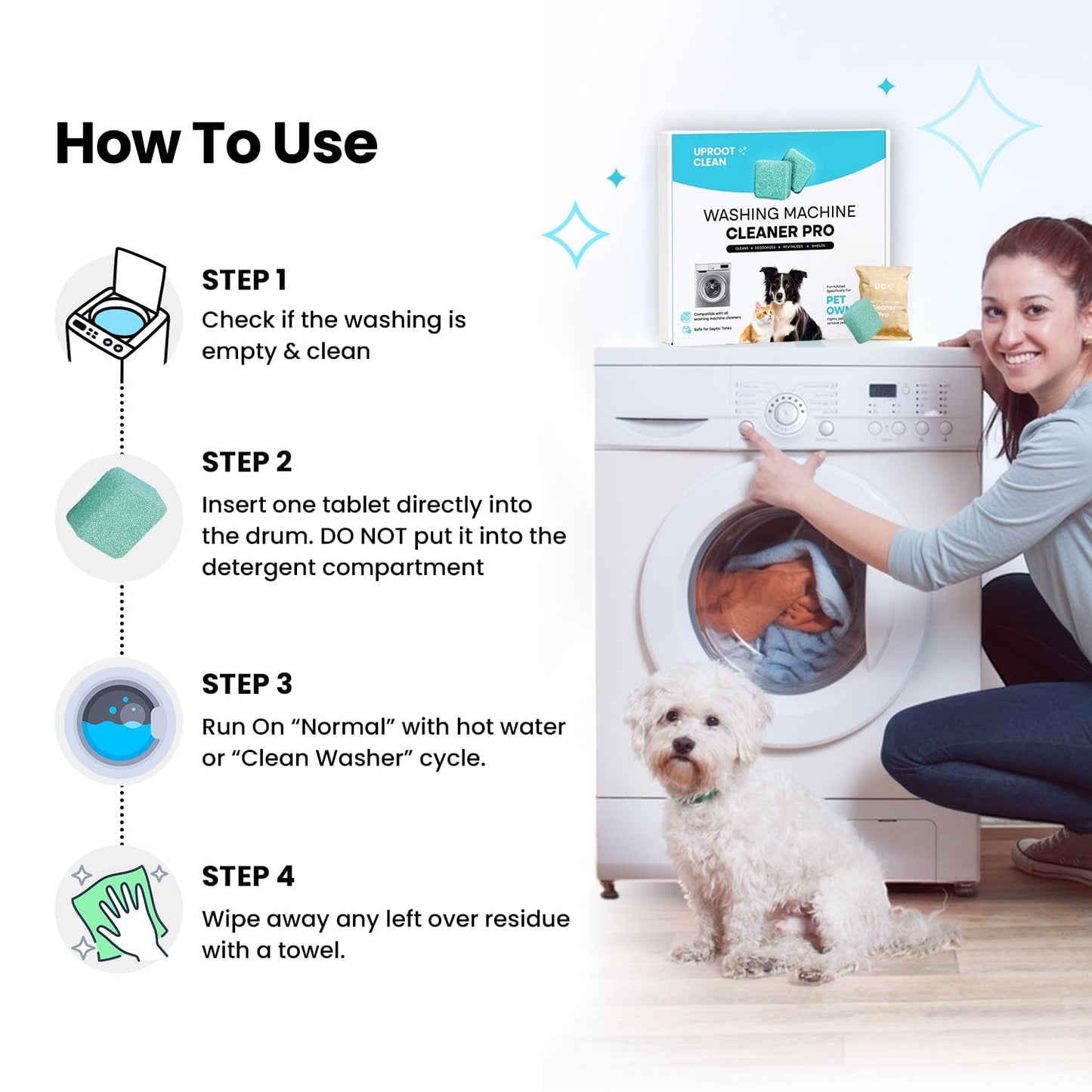 Uproot Washing Machine Cleaner Pro