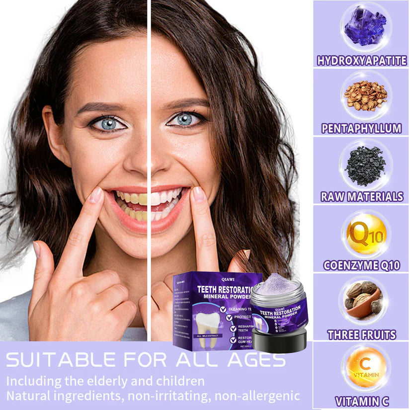 QIAWI™ Teeth Restoration Mineral Powder
