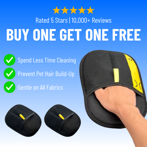 Buy 1 Get 1 Free🔥NESLEMY™ Electrostatic Pet Hair Removal Grooming Gloves